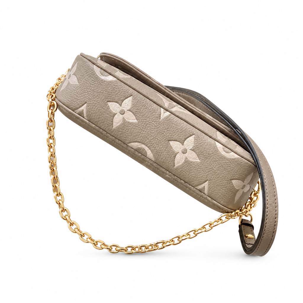 Louis Vuitton Pochette Félicie — Tourterelle Monogram Empreinte