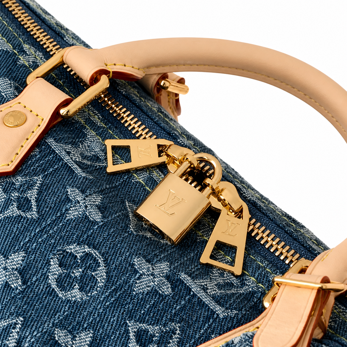 Louis Vuitton Monogram Large Structured Crossbody Bag