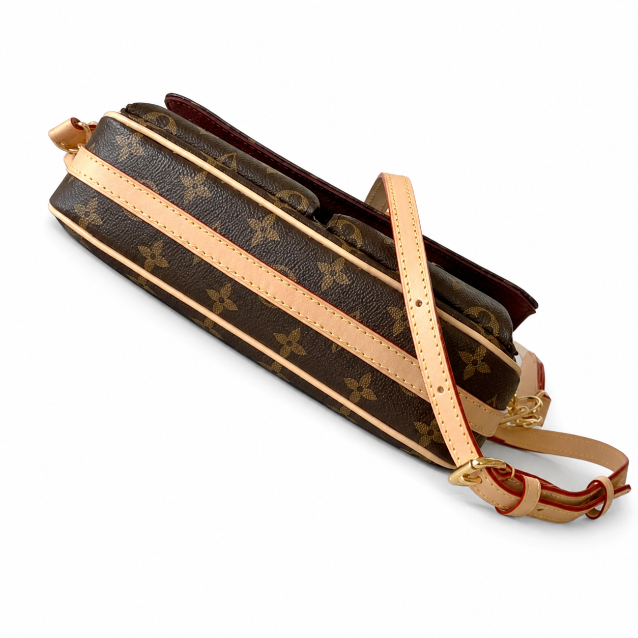 Louis Vuitton Pochette Accessoires — Monogram Canvas & Vachetta