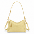 Louis Vuitton Petite Malle Souple — Monogram Quilted Leather in Jaune Poussin with Gold Hardware