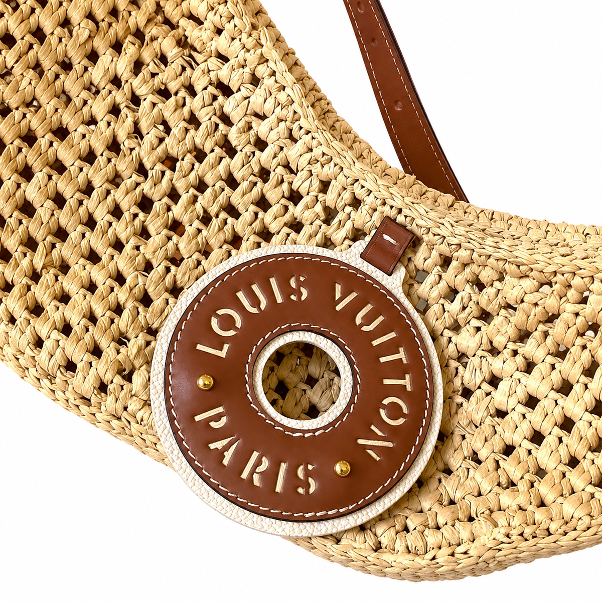 Louis Vuitton Monogram Flat Pochette Shoulder Bag