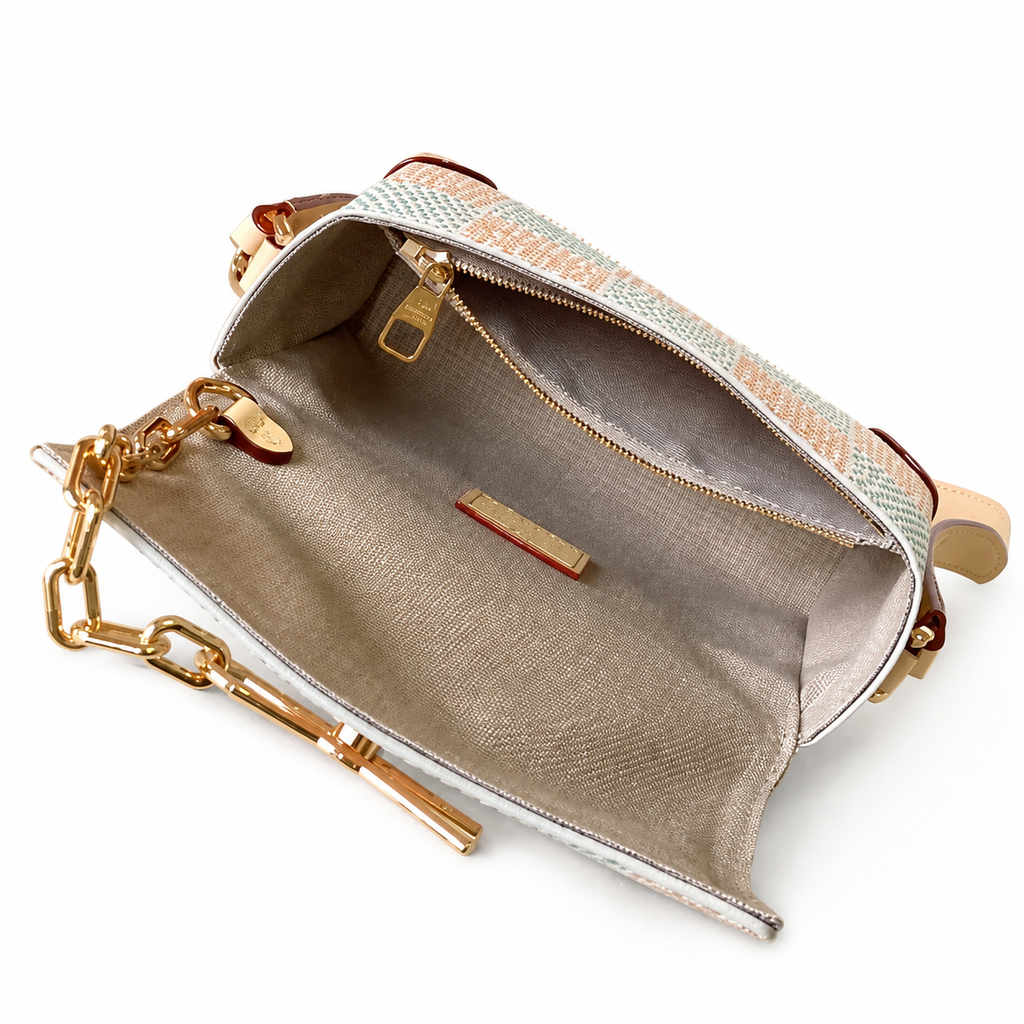 Louis Vuitton Monogram Slim Card Crossbody in Heritage Canvas