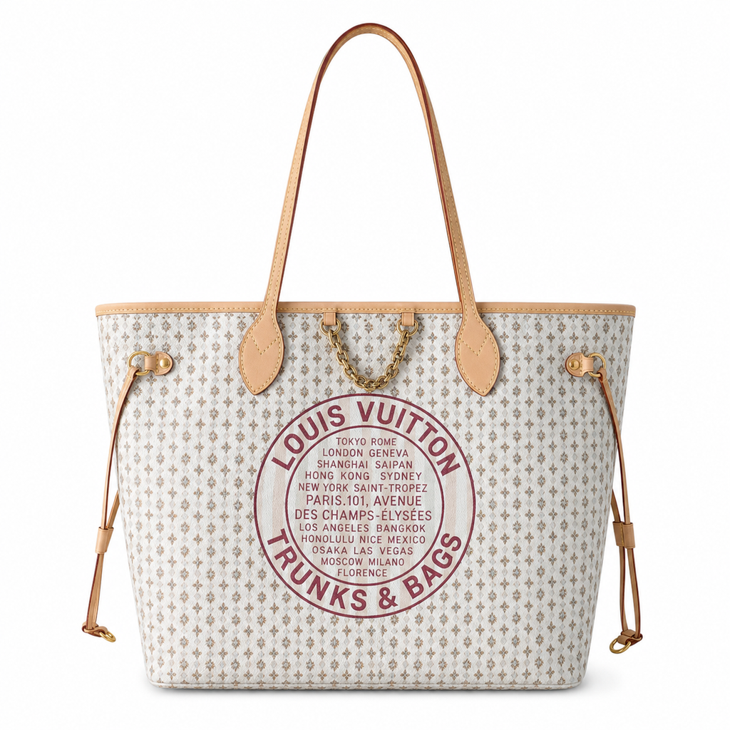 Louis Vuitton Neverfull GM — Monogram Idylle Canvas in Crème