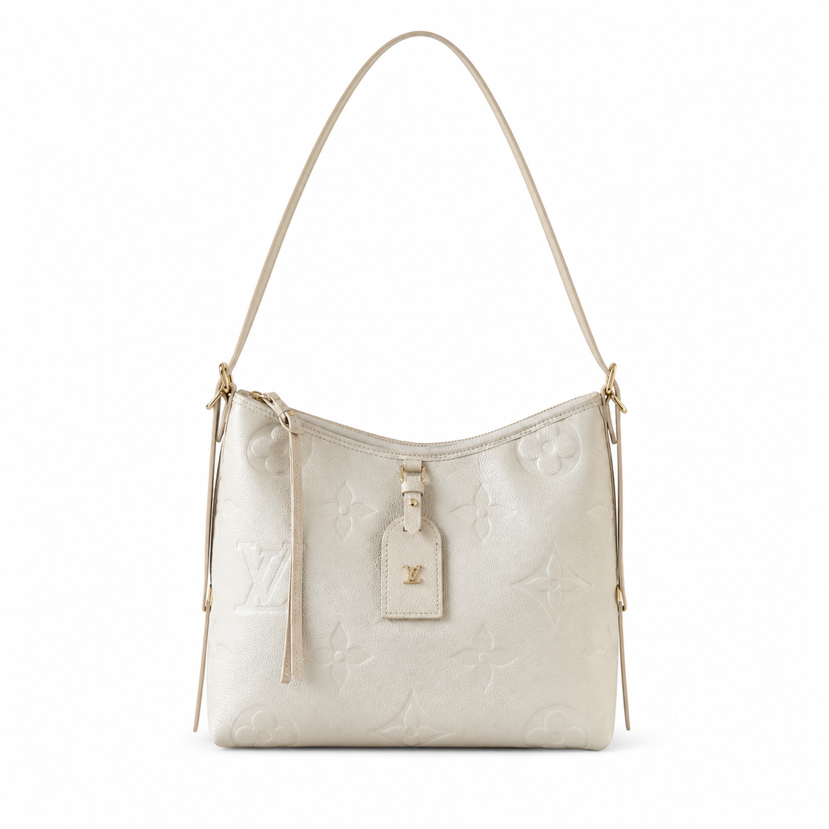 Louis Vuitton CarryAll PM — Giant Monogram Empreinte in Crème