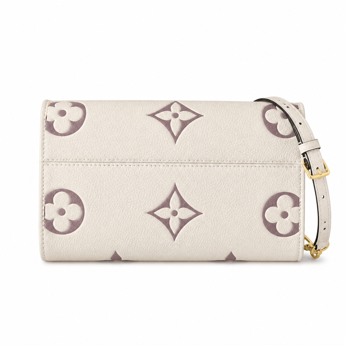 Louis Vuitton Onthego PM — Giant Monogram Empreinte in Crème & Dove Grey