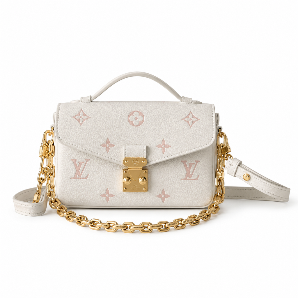 Louis Vuitton Monogram Heritage Wristlet Crossbody Bag