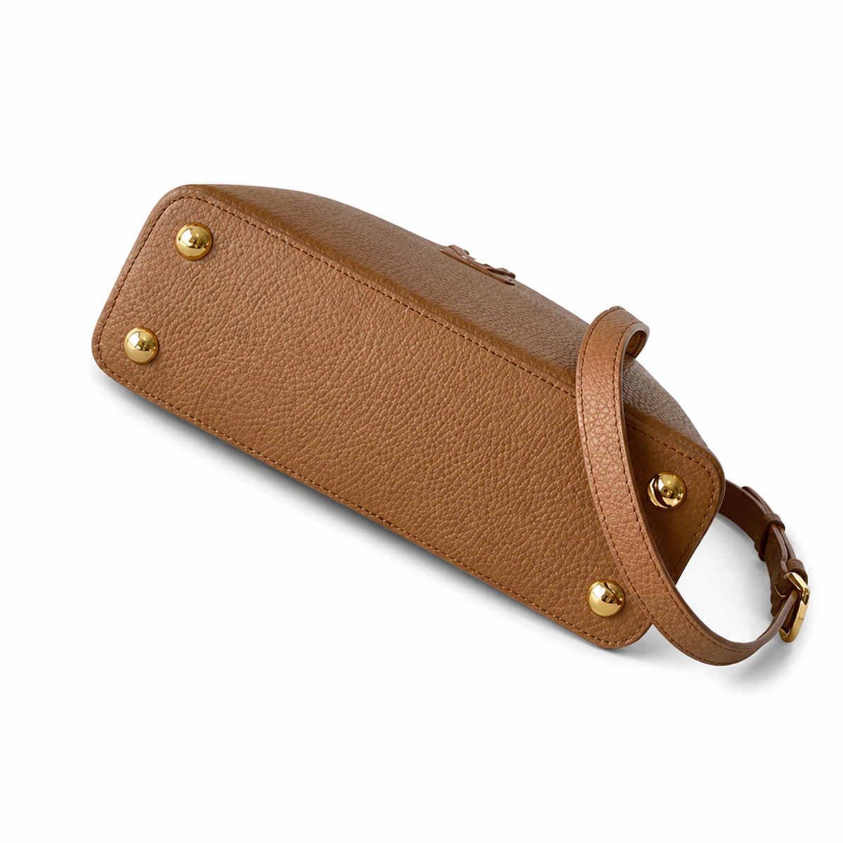 Louis Vuitton Capucines BB & Mini — Caramel Taurillon, Gold LV Clasp & Tonal Design
