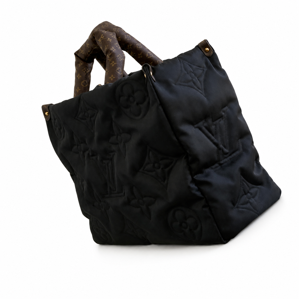 Louis Vuitton Onthego GM — Pillow Quilted Nylon in Black
