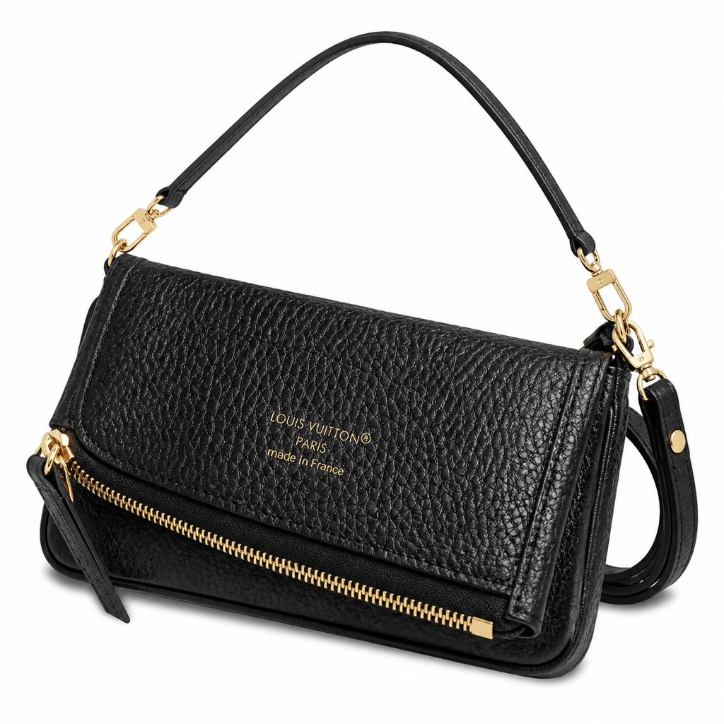 LV Monogram Crossbody Bag — Structured Luxury