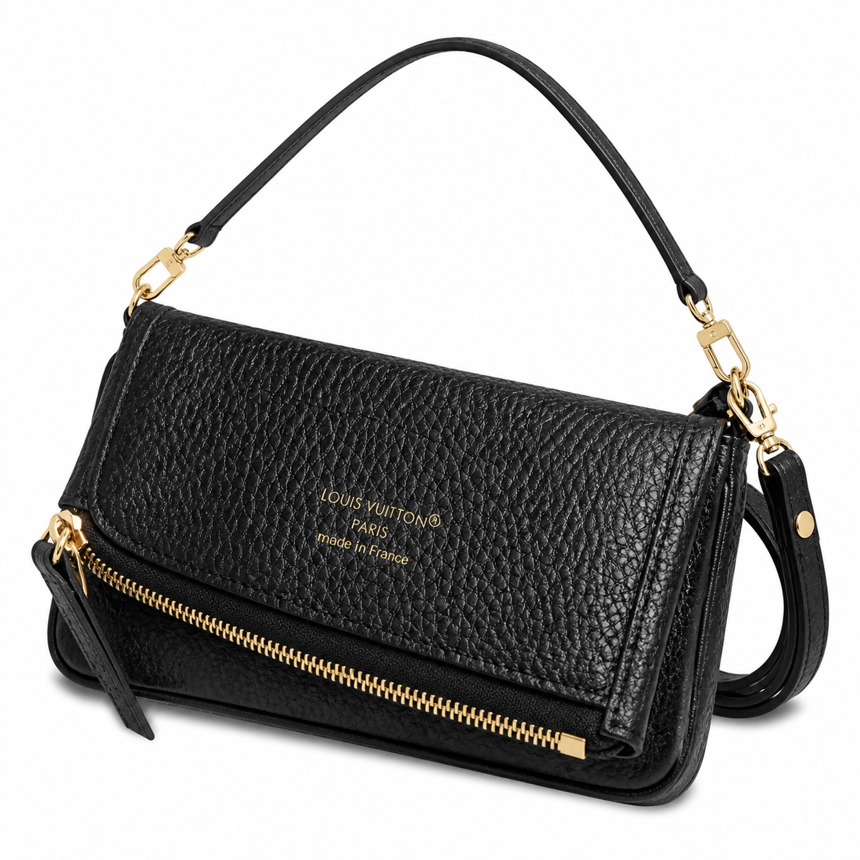 LV Monogram Crossbody Bag — Structured Luxury
