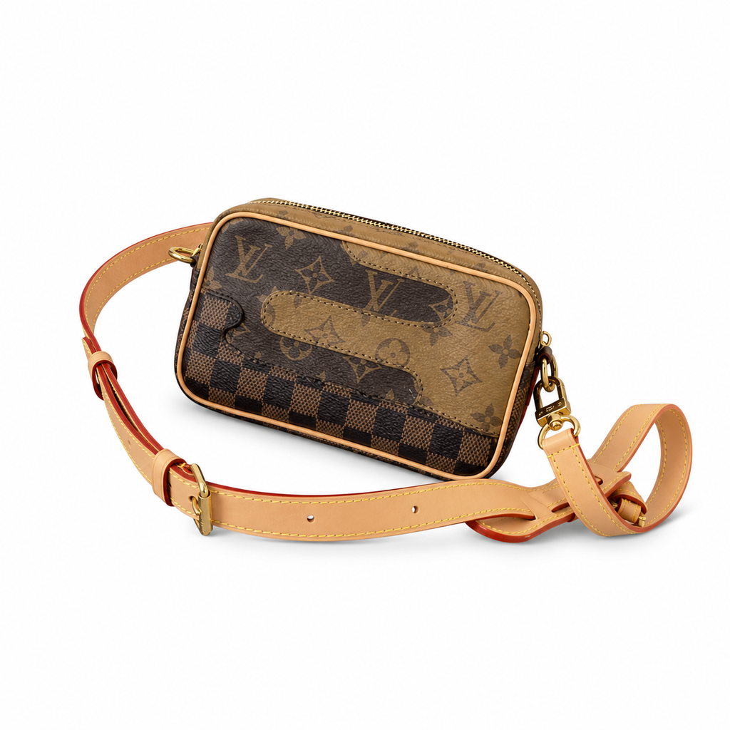 Louis Vuitton Monogram Slim Crossbody Bag in Heritage Canvas