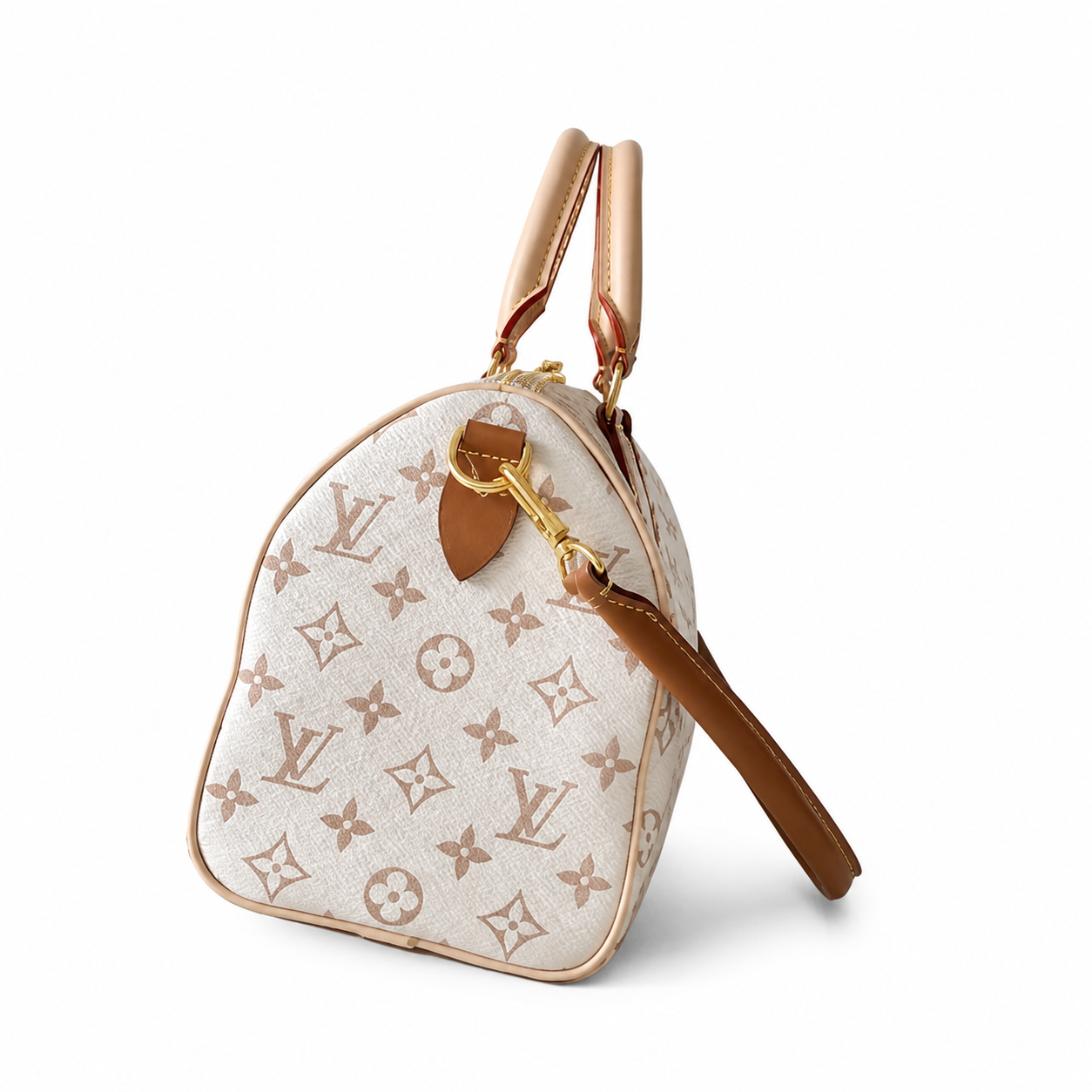 Louis Vuitton Speedy Bandoulière 25 — Monogram Dune with Butterfly Bag Charm