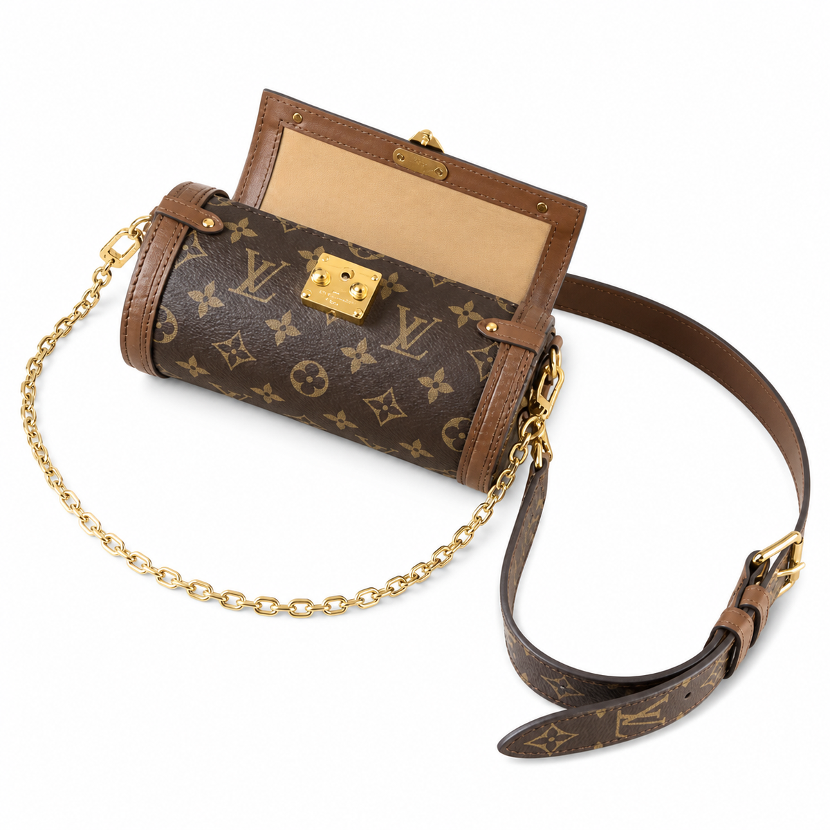 Louis Vuitton Monogram Mini Lock Crossbody