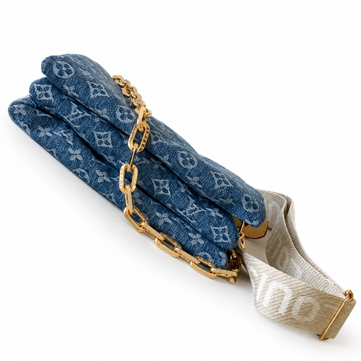 Louis Vuitton Monogram Chain Flap Crossbody Bag