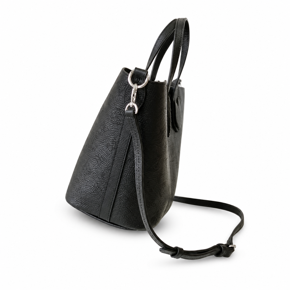 Louis Vuitton Blossom PM — Mahina Perforated Leather in Noir with Matching Coin Purse