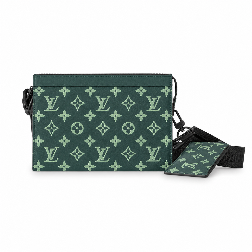 Louis Vuitton Monogram Heritage Long Zip Wallet