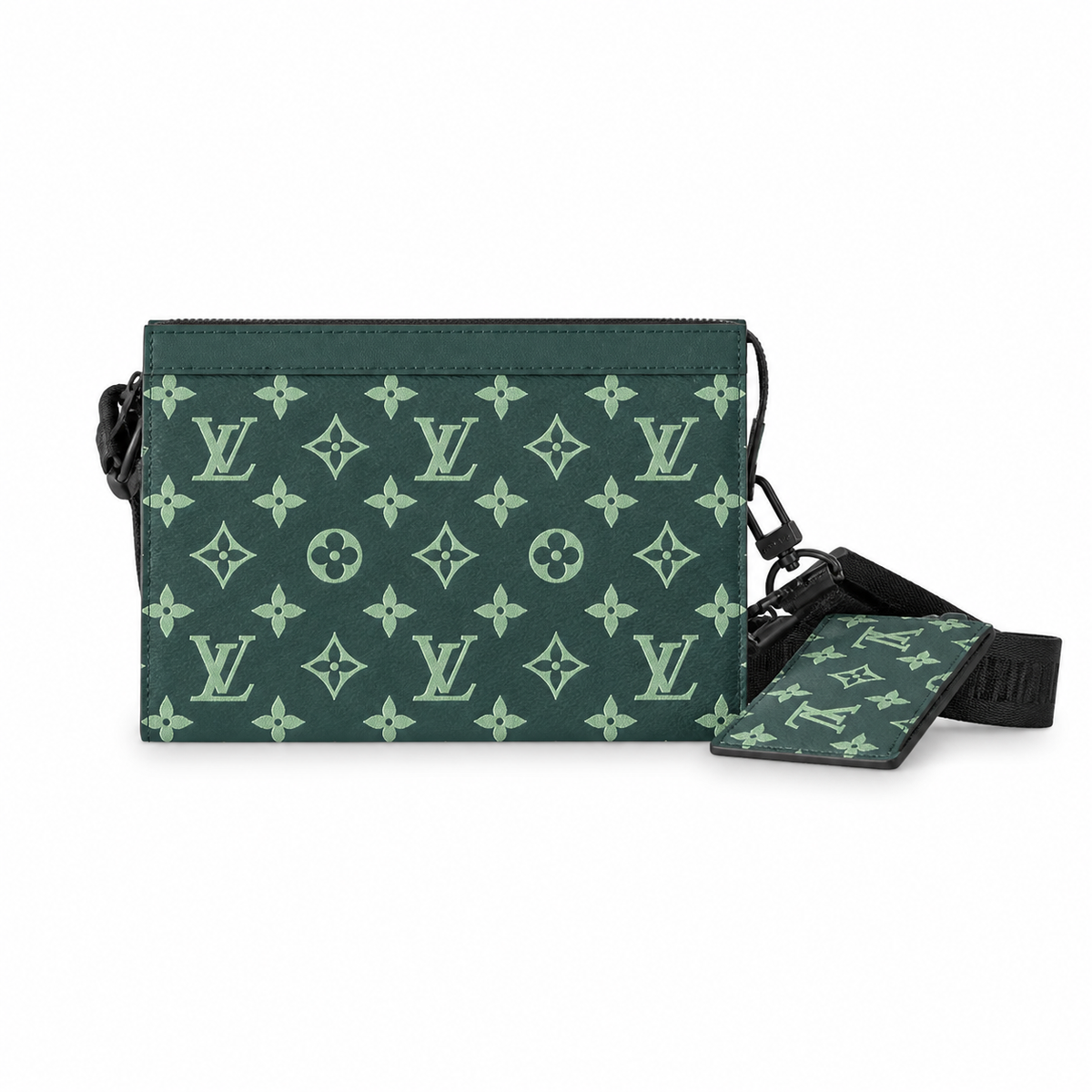 Louis Vuitton Monogram Heritage Long Zip Wallet