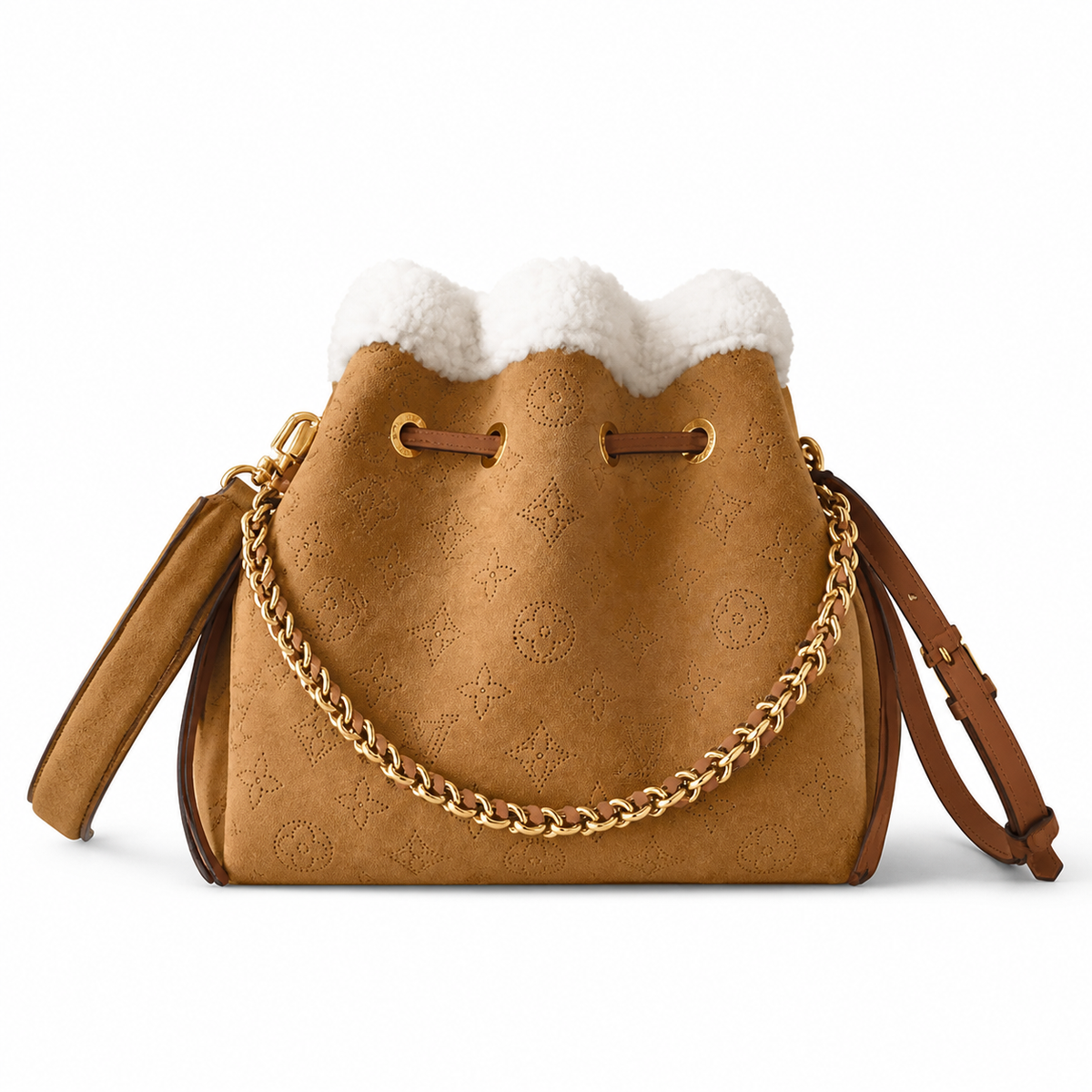 Louis Vuitton Monogram Wide Bucket Crossbody
