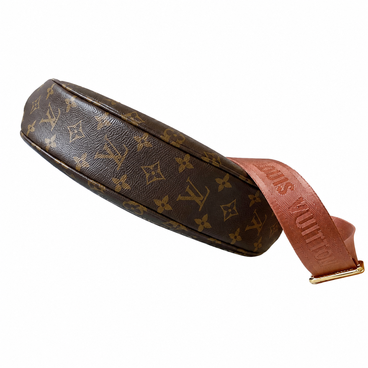 Louis Vuitton Loop Bag — Monogram Canvas, Vachetta Handle & Three-Piece LV Charm Set