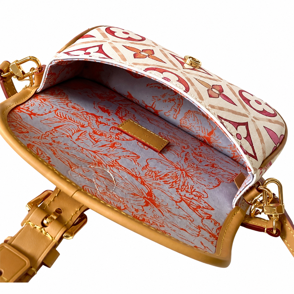 Louis Vuitton Monogram Mini Chain Crossbody in Heritage Canvas