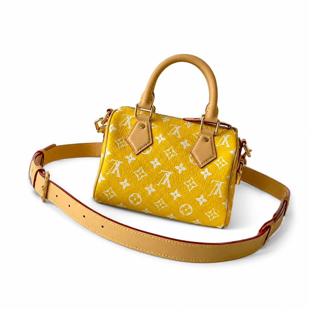Louis Vuitton Monogram Noir Structured Bucket Crossbody Bag