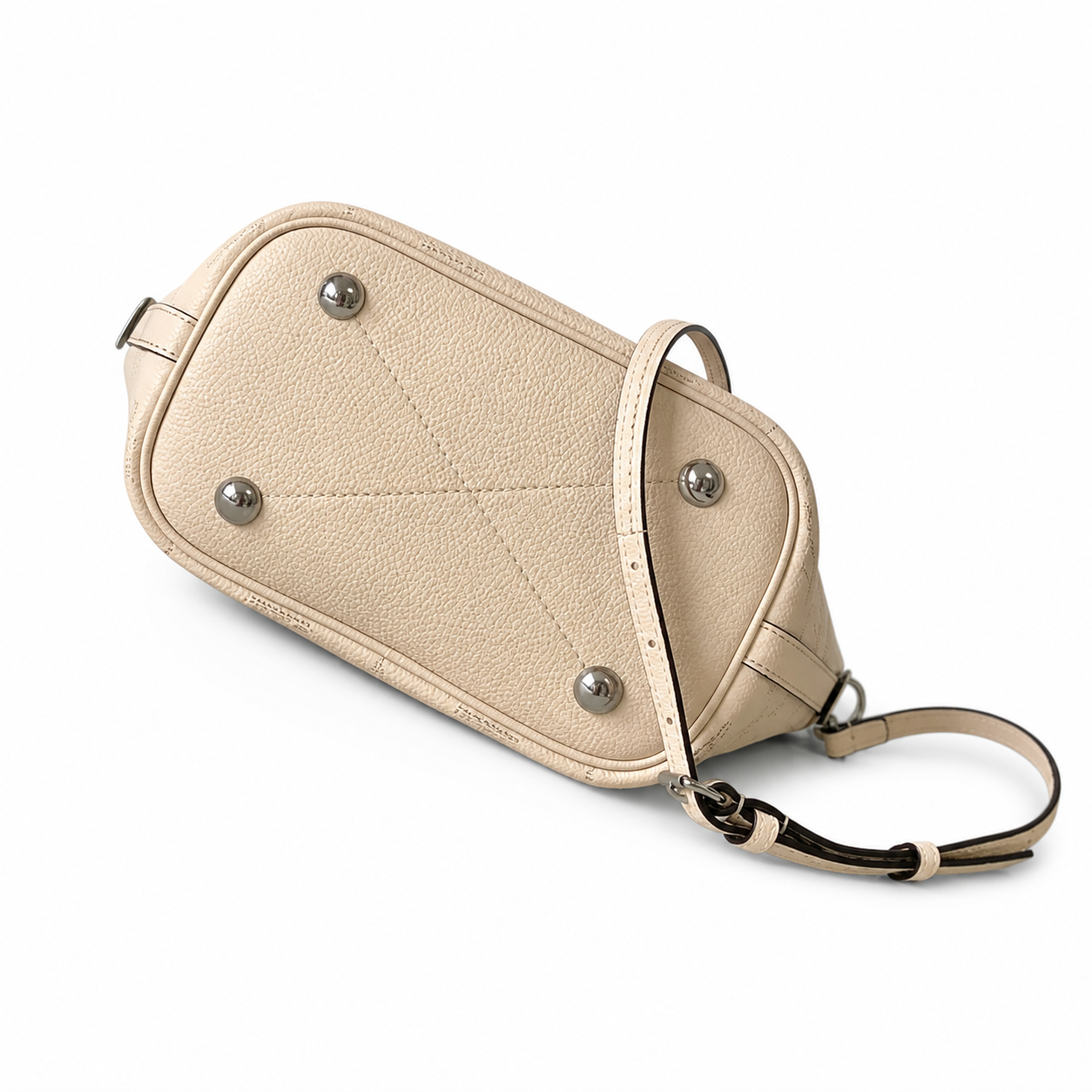 Louis Vuitton Blossom PM — Mahina Perforated Leather in Crème with Cognac Suede Interior