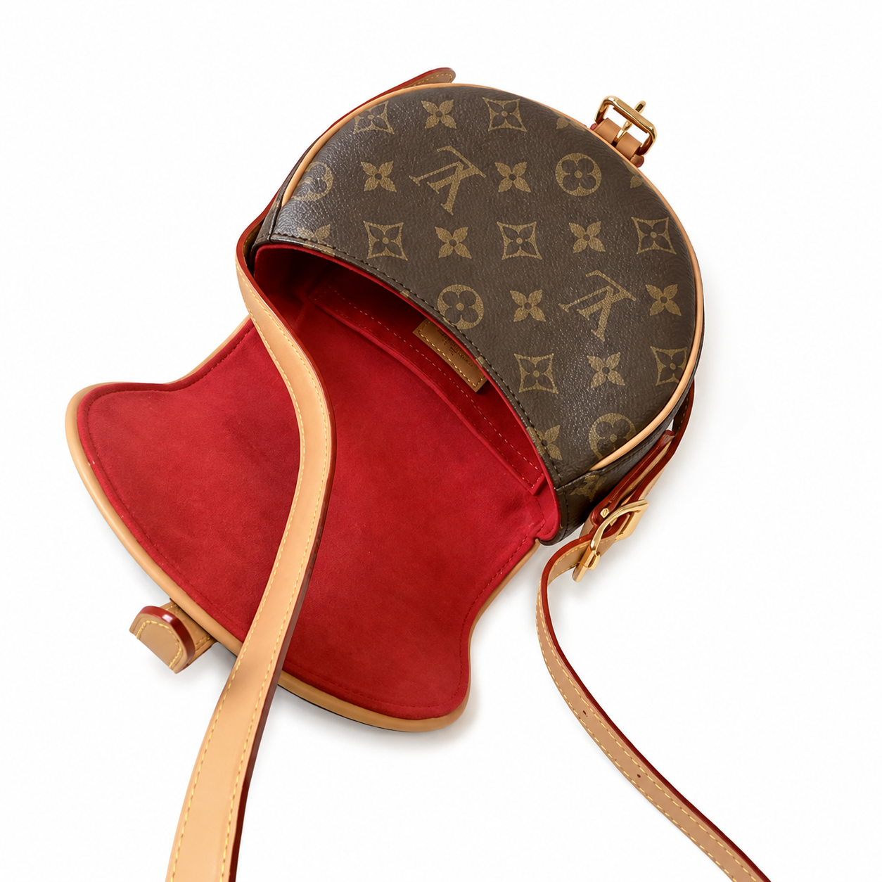 Louis Vuitton Monogram Mini Square Crossbody in Heritage Canvas