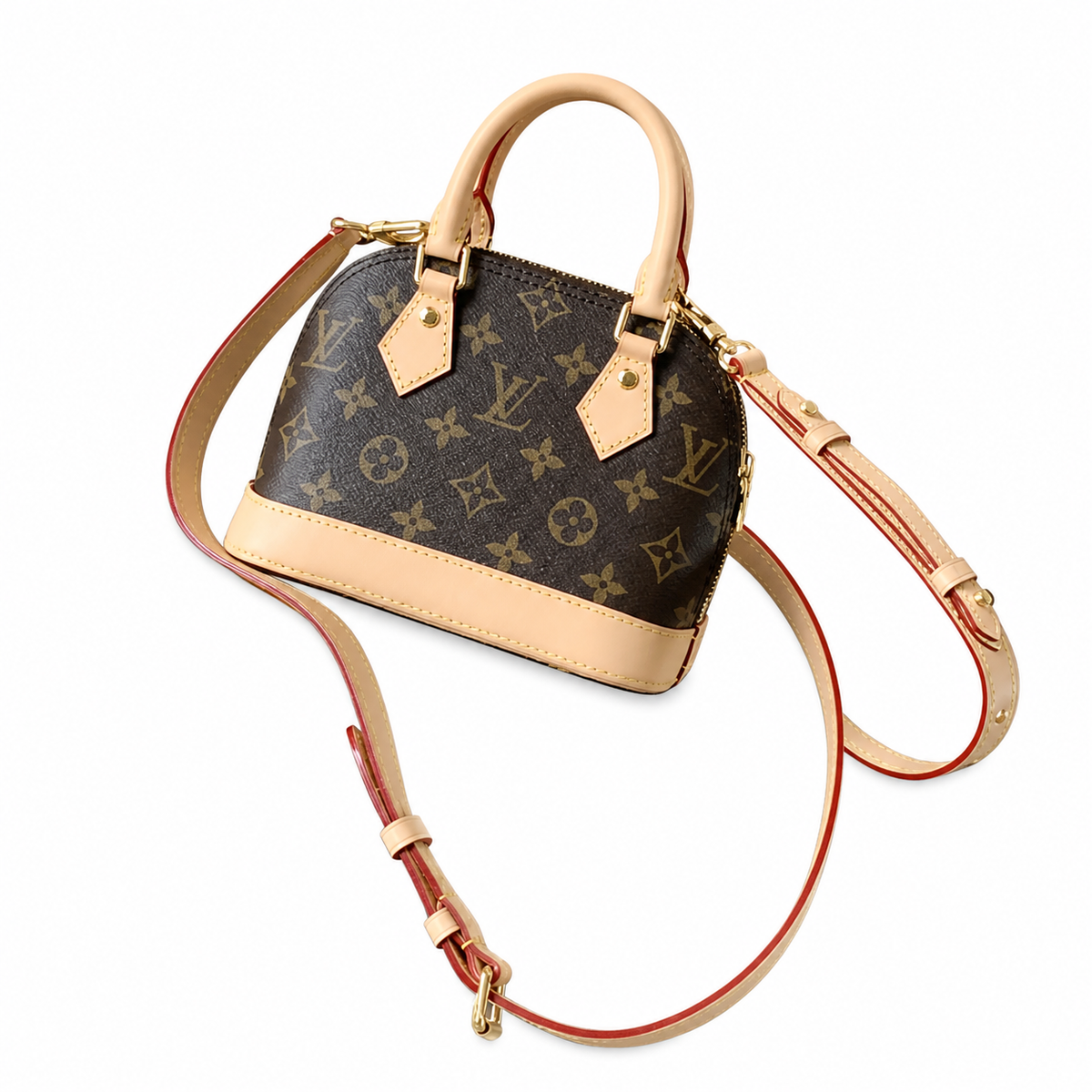 Louis Vuitton Monogram Reverse Compact Horizontal Crossbody