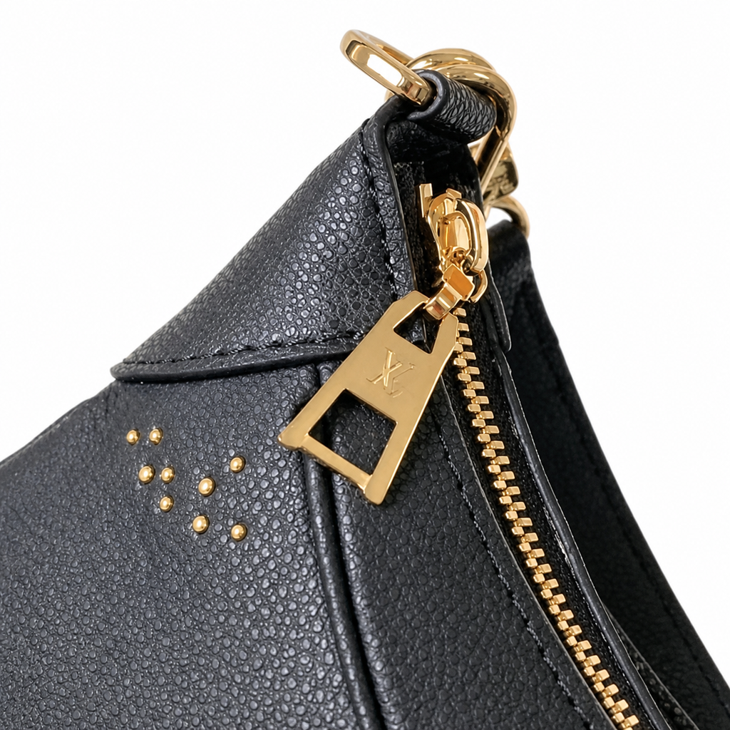 Louis Vuitton Bagatelle — Monogram Empreinte with Gold Stud Embellishment
