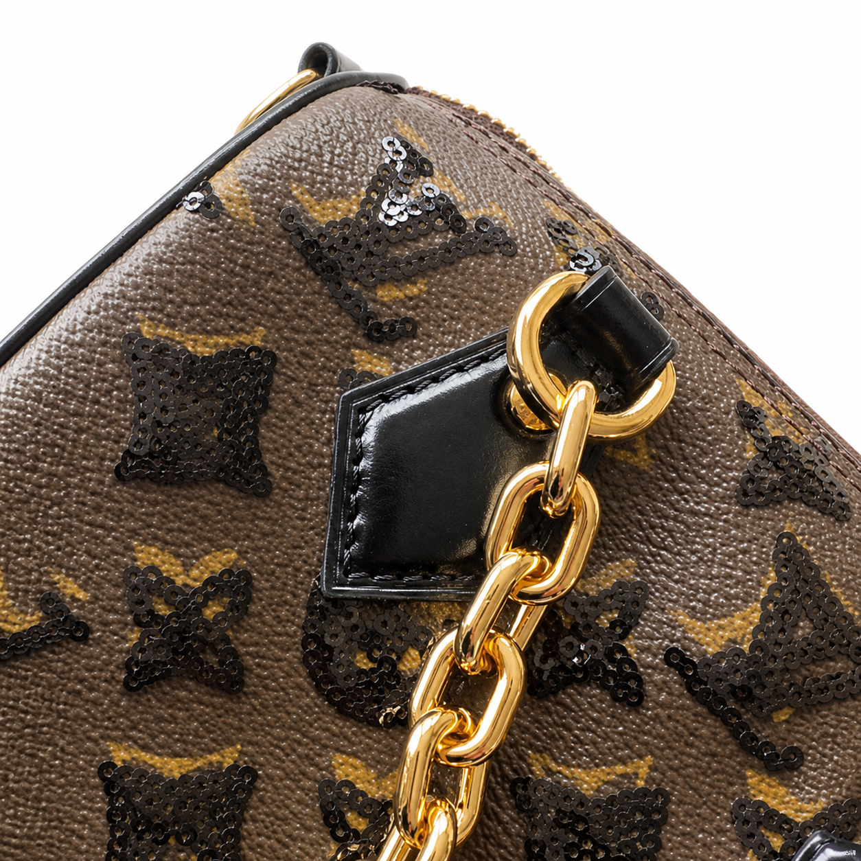 Louis Vuitton Monogram Heritage Bucket Crossbody Bag
