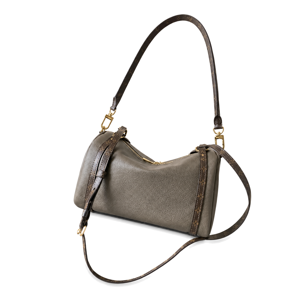 Louis Vuitton Monogram Flap Lock Dual-Carry Bag