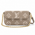 Louis Vuitton Pochette Félicie — Tourterelle Monogram Empreinte