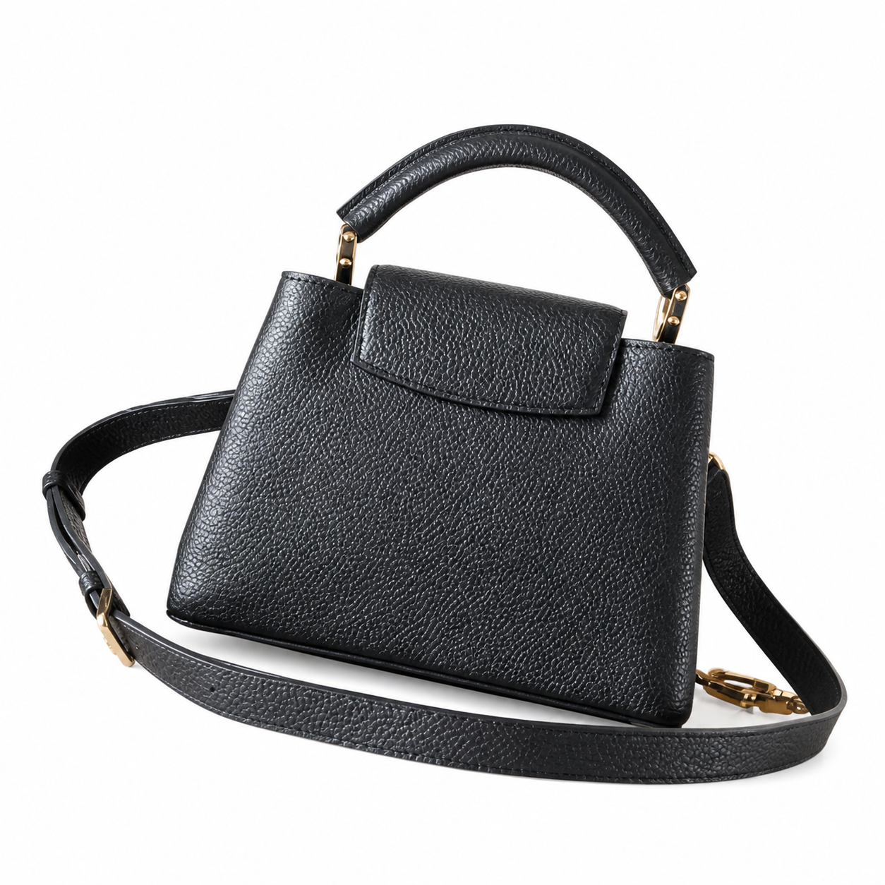 LV Monogram Crossbody Bag — Structured Luxury