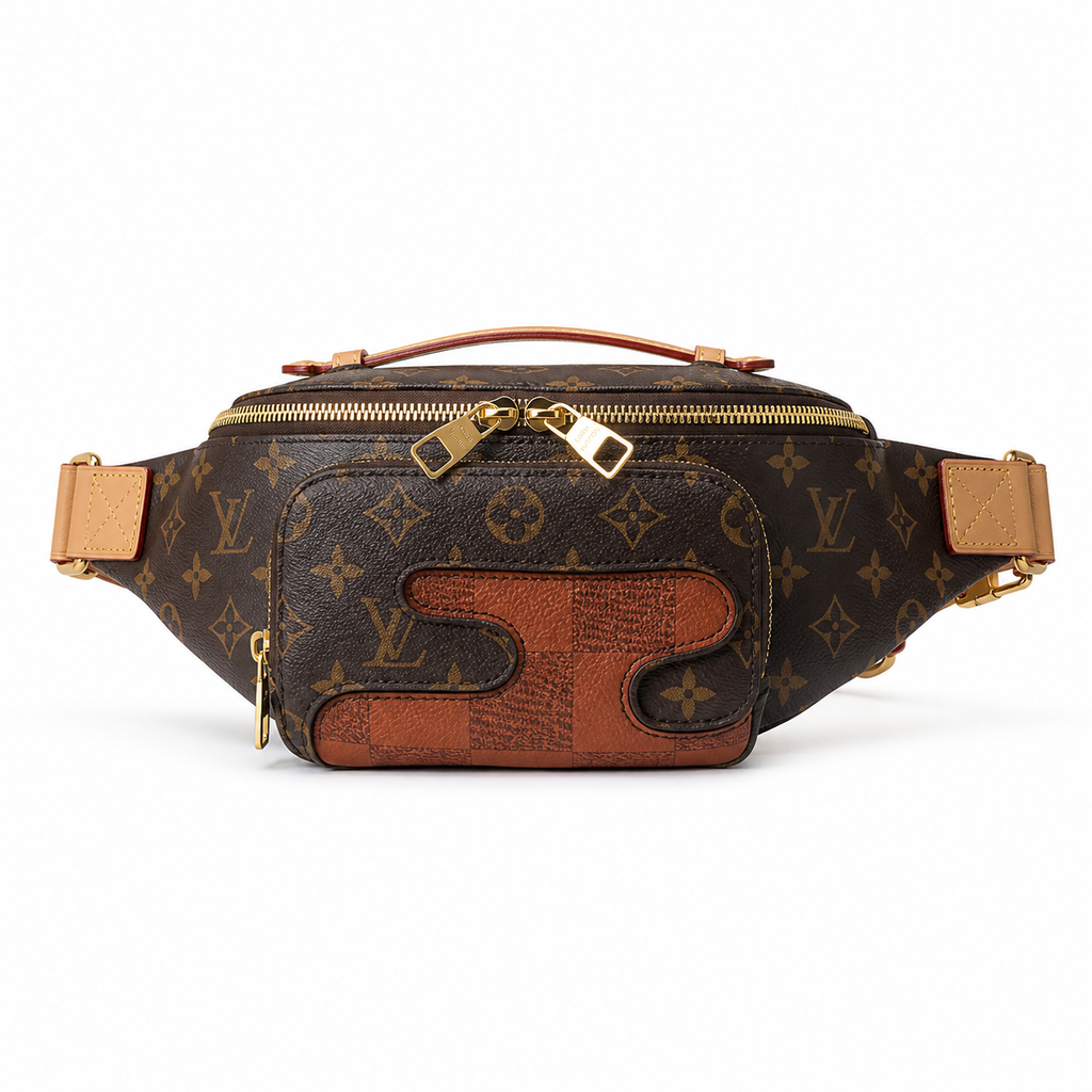 Louis Vuitton Monogram Baguette Crossbody in Heritage Canvas