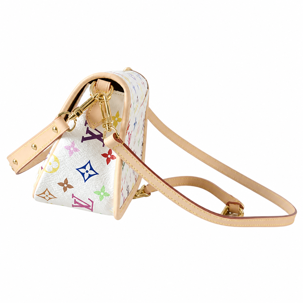 Louis Vuitton Monogram Dual-Wear Flap Bag in Signature Canvas