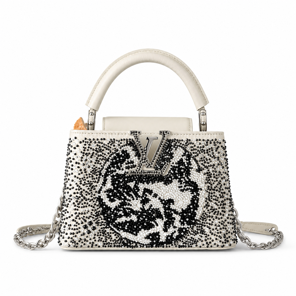 Louis Vuitton Monogram Signature Structured Crossbody Bag