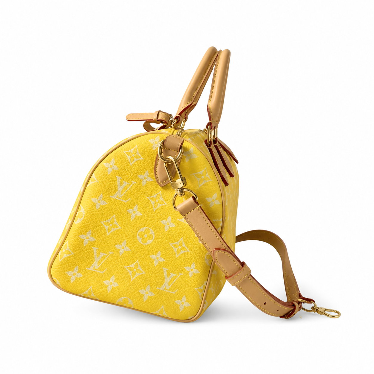 Louis Vuitton Monogram Tall Crossbody Bag — Structured Carry