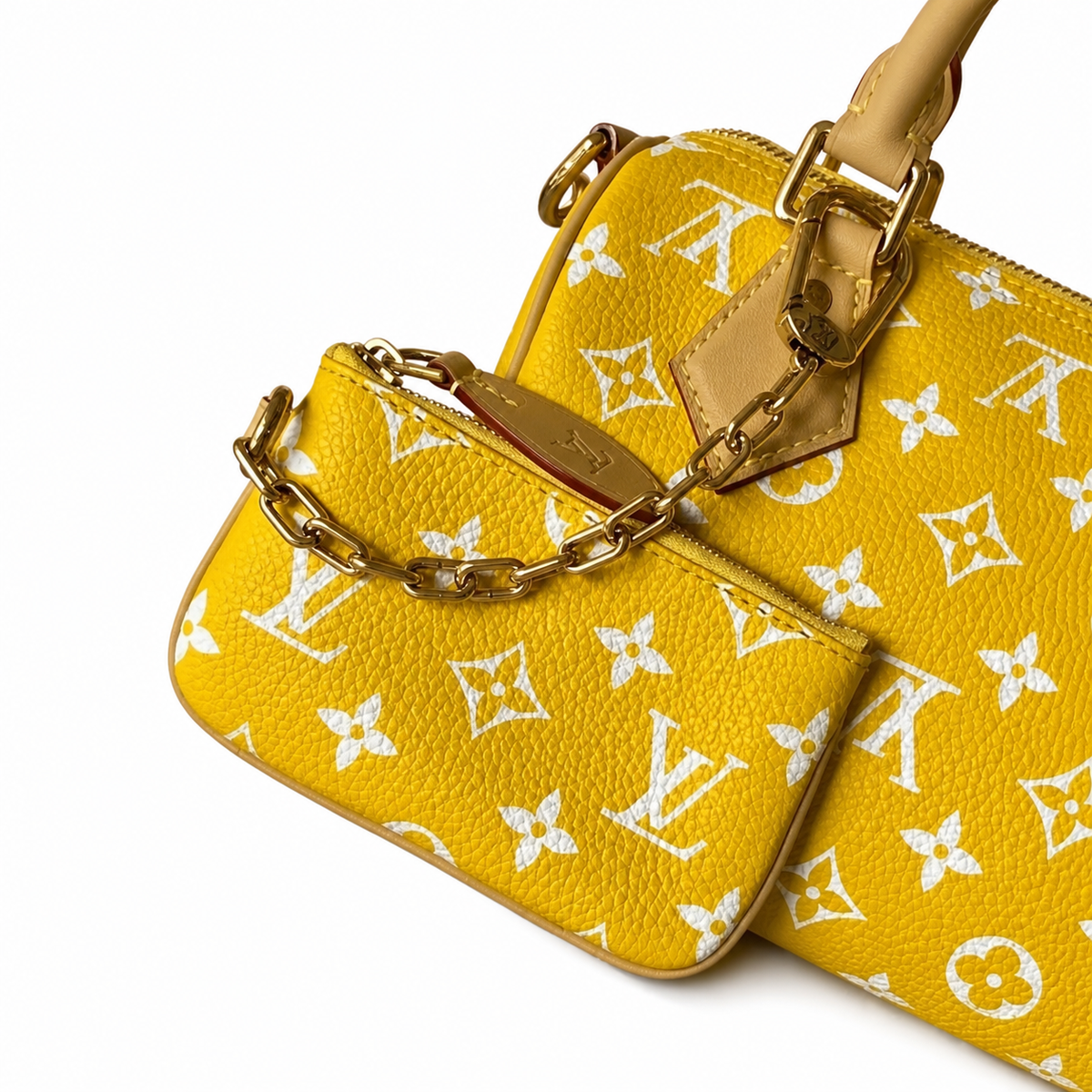 Louis Vuitton Monogram Noir Structured Bucket Crossbody Bag
