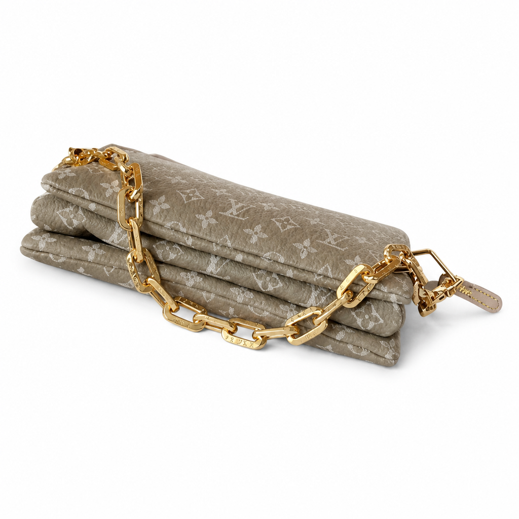 Louis Vuitton Monogram Structured Satchel Bag