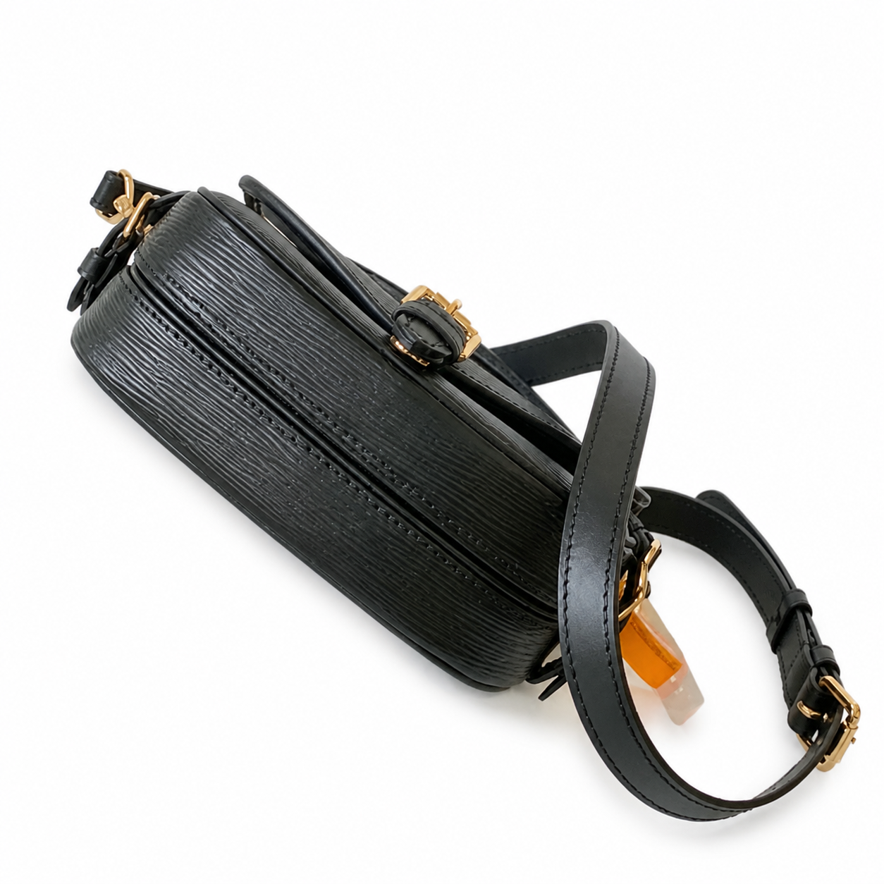Louis Vuitton Saumur BB Saddle Bag — Noir Black Epi Leather