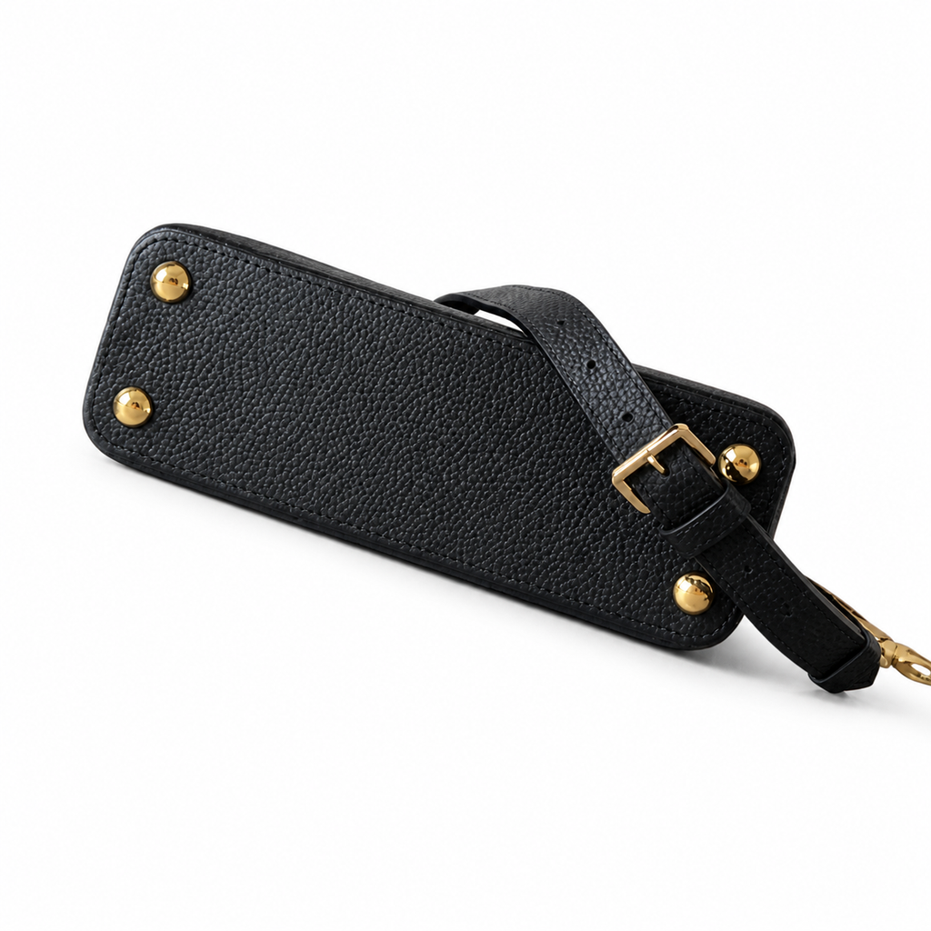 Louis Vuitton Capucines BB — Noir Taurillon, Gold Push-Lock & Mini Padlock