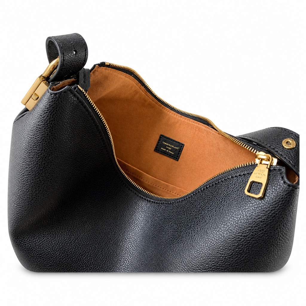 Damier Ebène Envelope Shoulder Bag — Large Flat-Profile Canvas Bag with Tonal Check Pattern and Understated Graphic Presence