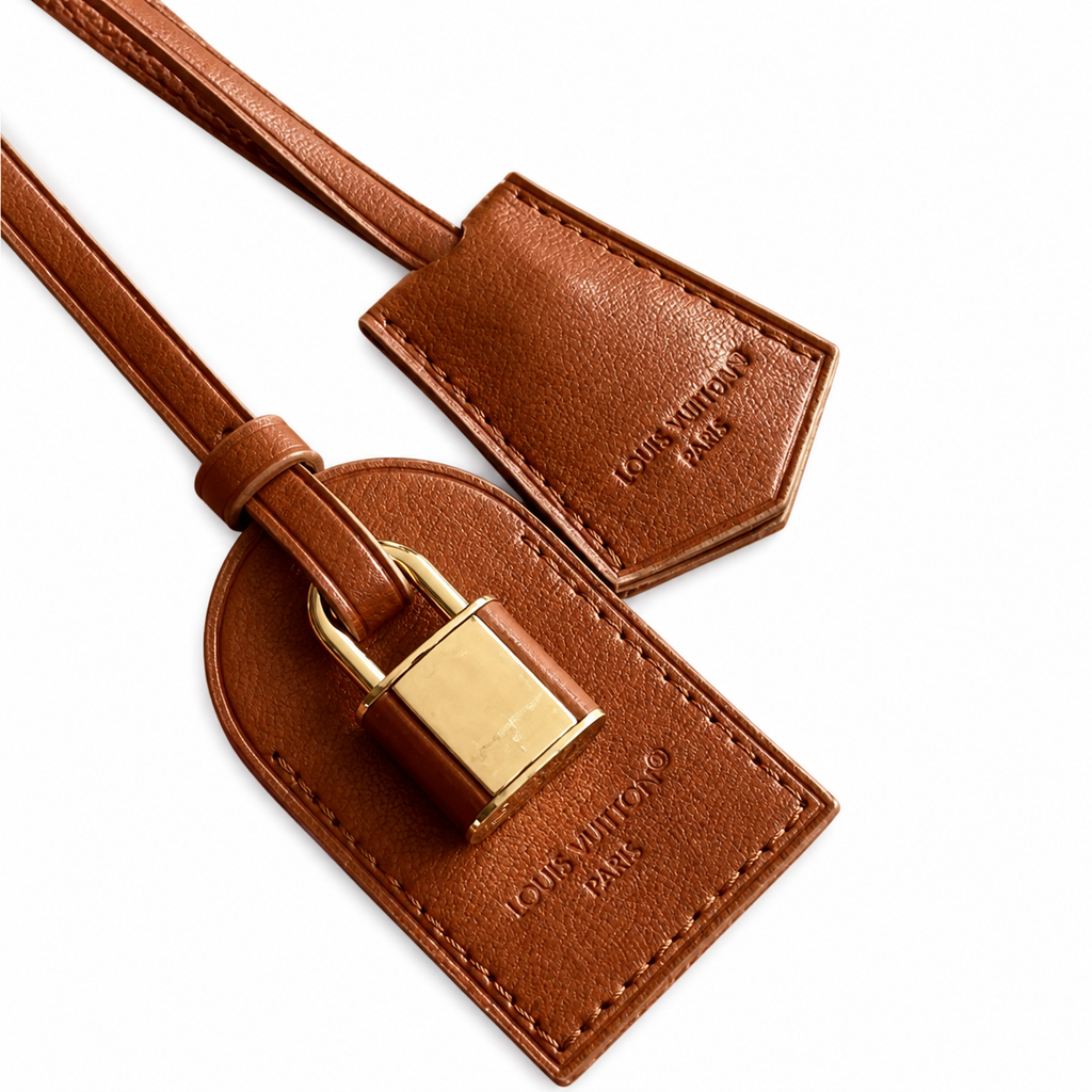 Louis Vuitton Capucines MM — Taurillon Leather in Miel with Gold LV Lock