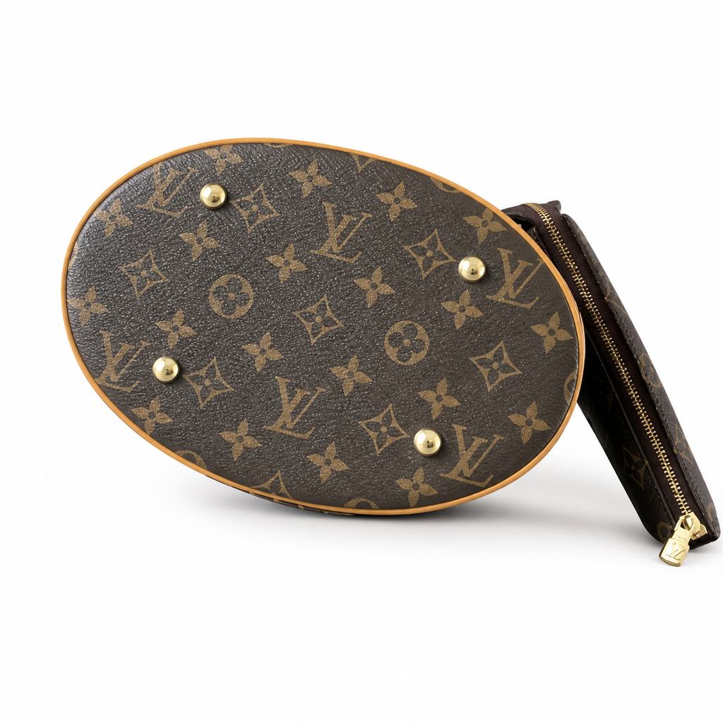 Louis Vuitton Bucket Bag — Monogram Canvas with Pochette