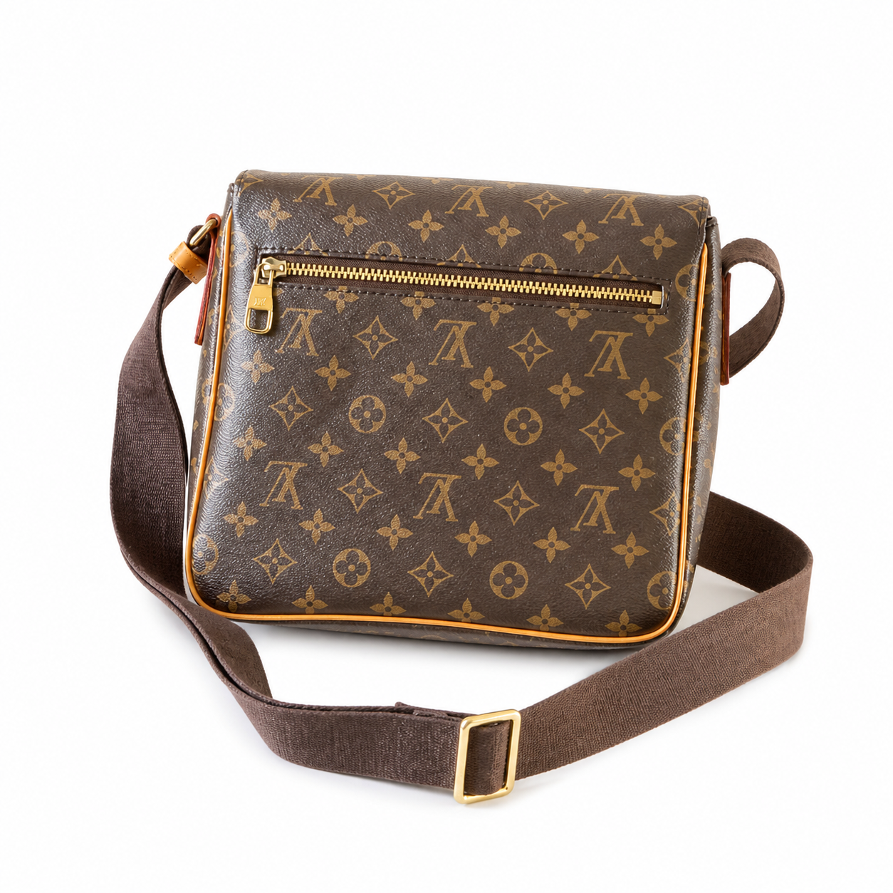 Louis Vuitton Reporter PM — Monogram Canvas with Vachetta Leather Trim