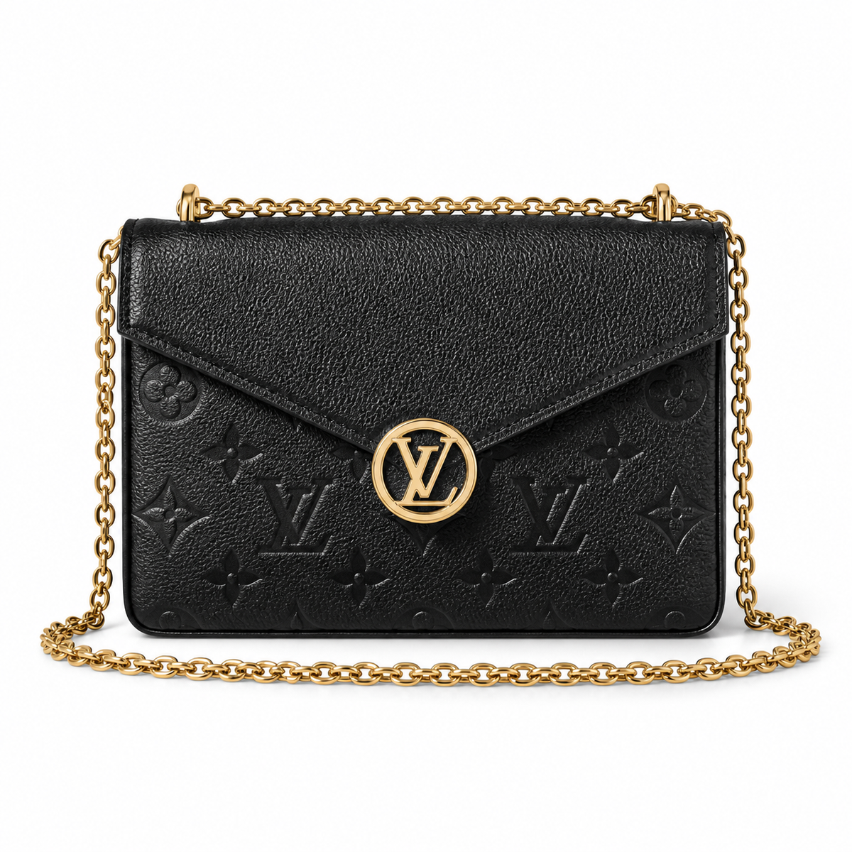 Louis Vuitton Monogram Heritage Flat Crossbody Bag II