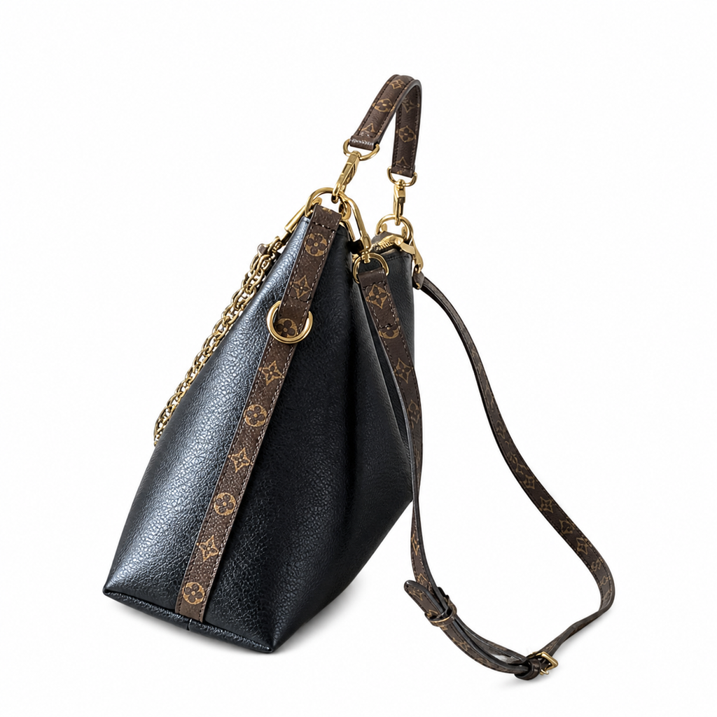 Louis Vuitton Loop Hobo — Monogram Empreinte Leather in Black