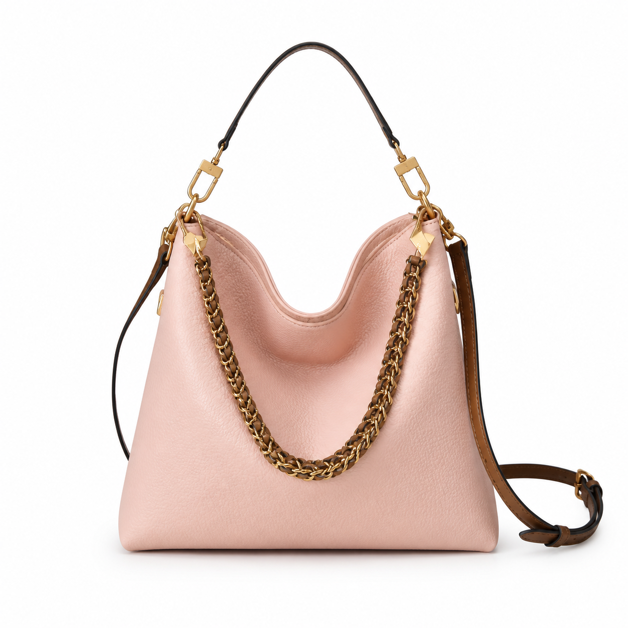 Louis Vuitton Loop Hobo — Monogram Empreinte Leather in Rose Poudre