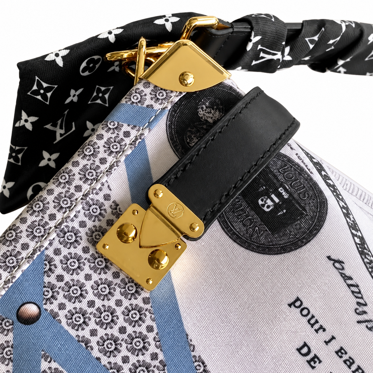 Louis Vuitton Monogram Structured Crossbody Bag
