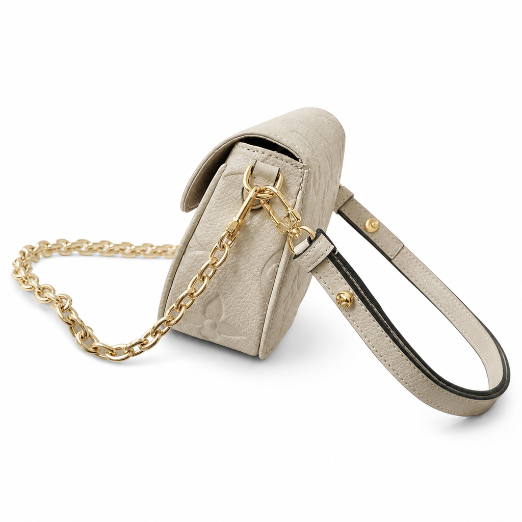 Louis Vuitton Pochette Félicie — Crème Ivoire Monogram Empreinte
